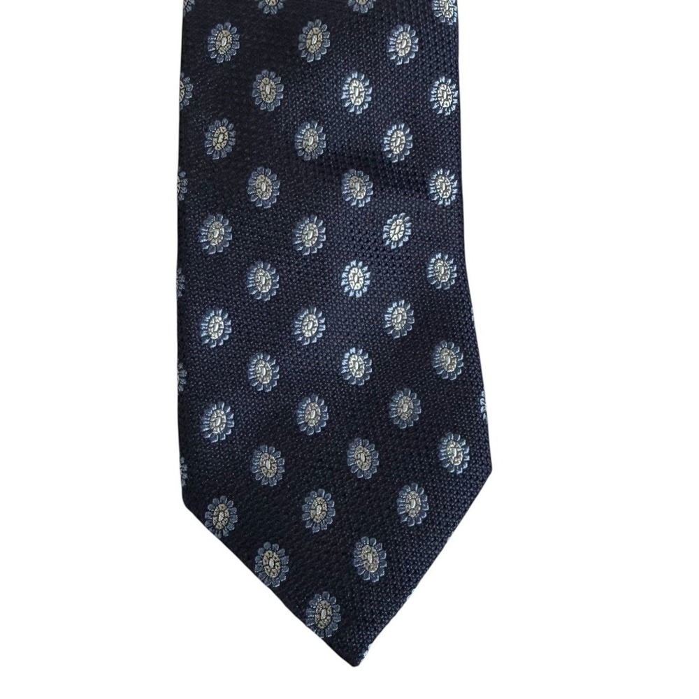Daniel Cremieux Men's Navy Blue 100% Italian Silk Tie NWT
